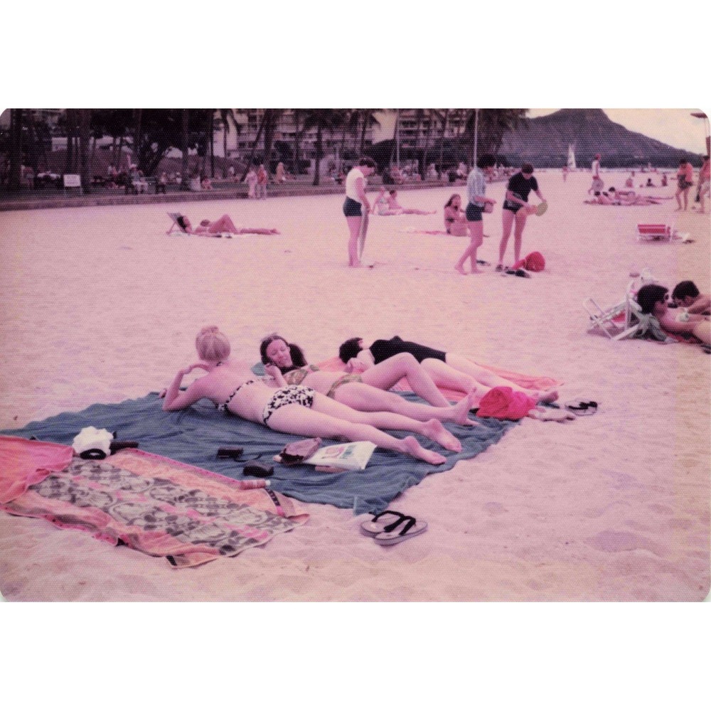 Vintage 1970s Waikiki Beach Hawaii Diamond Head Oahu Photo Lot of 11 - Picture 11 of 11